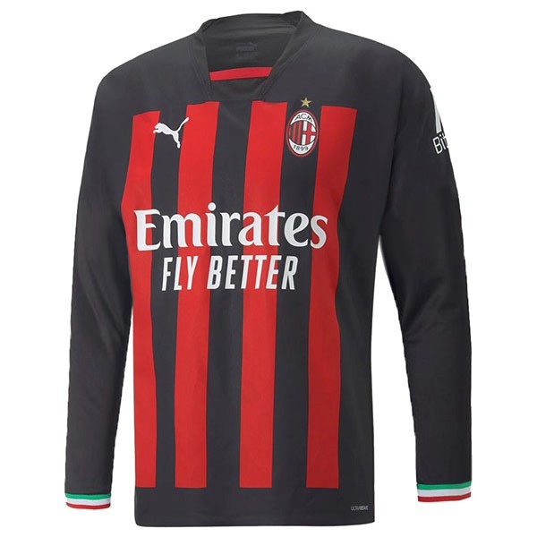 Tailandia Camiseta AC Milan Primera ML 2022-2023